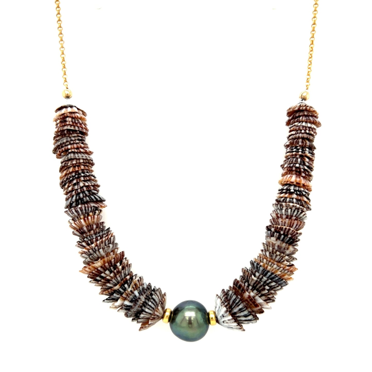 Opihi Awa Stacker Necklace - Kahakai Collections