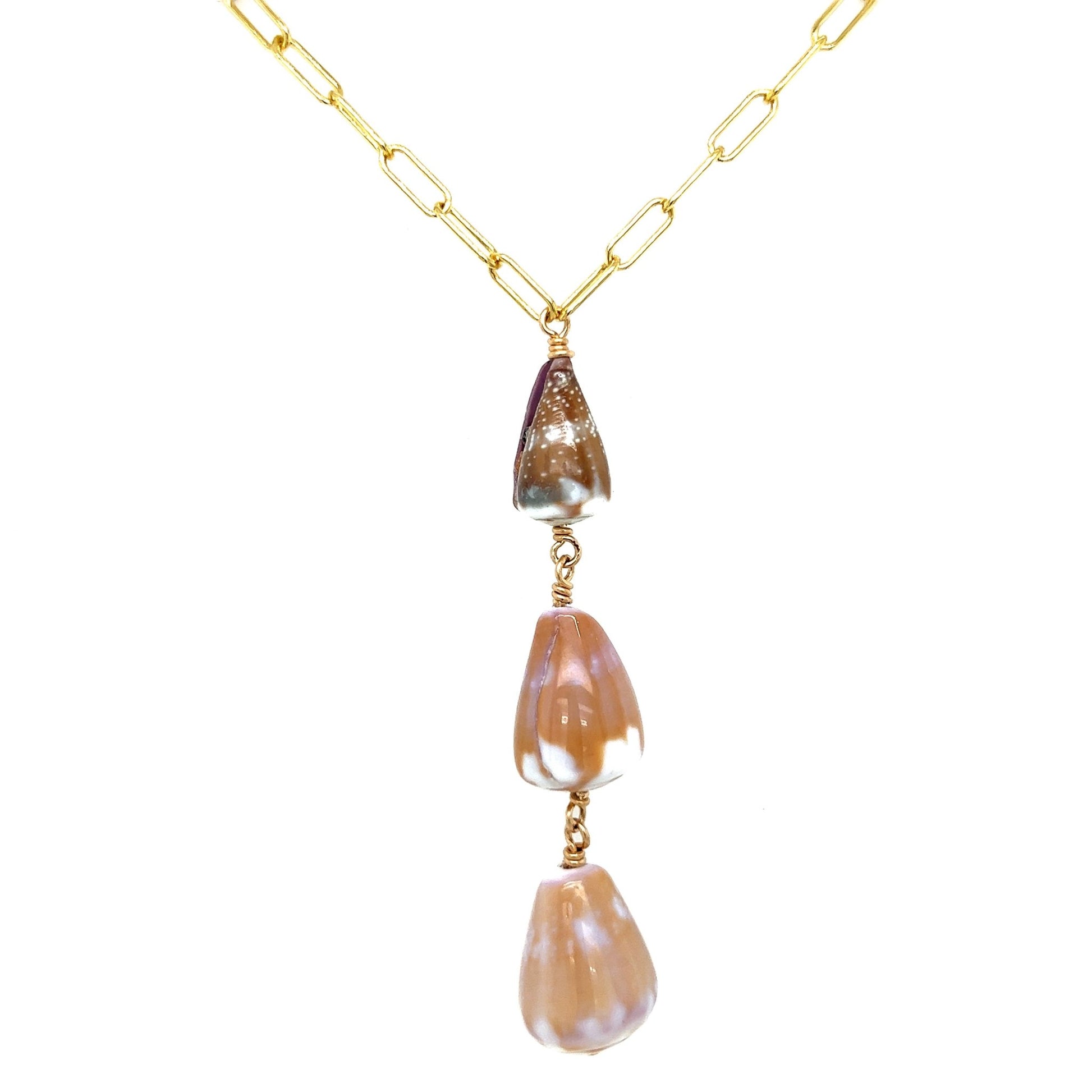 Triple Cone Necklace - Kahakai Collections