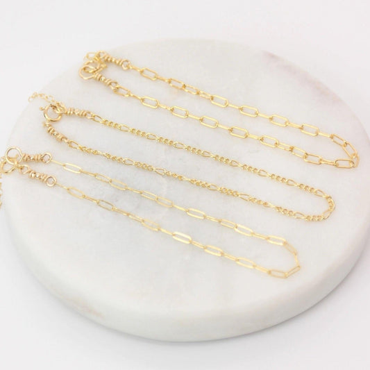 14K Gold Fill Chain Bracelet - Kahakai Collections
