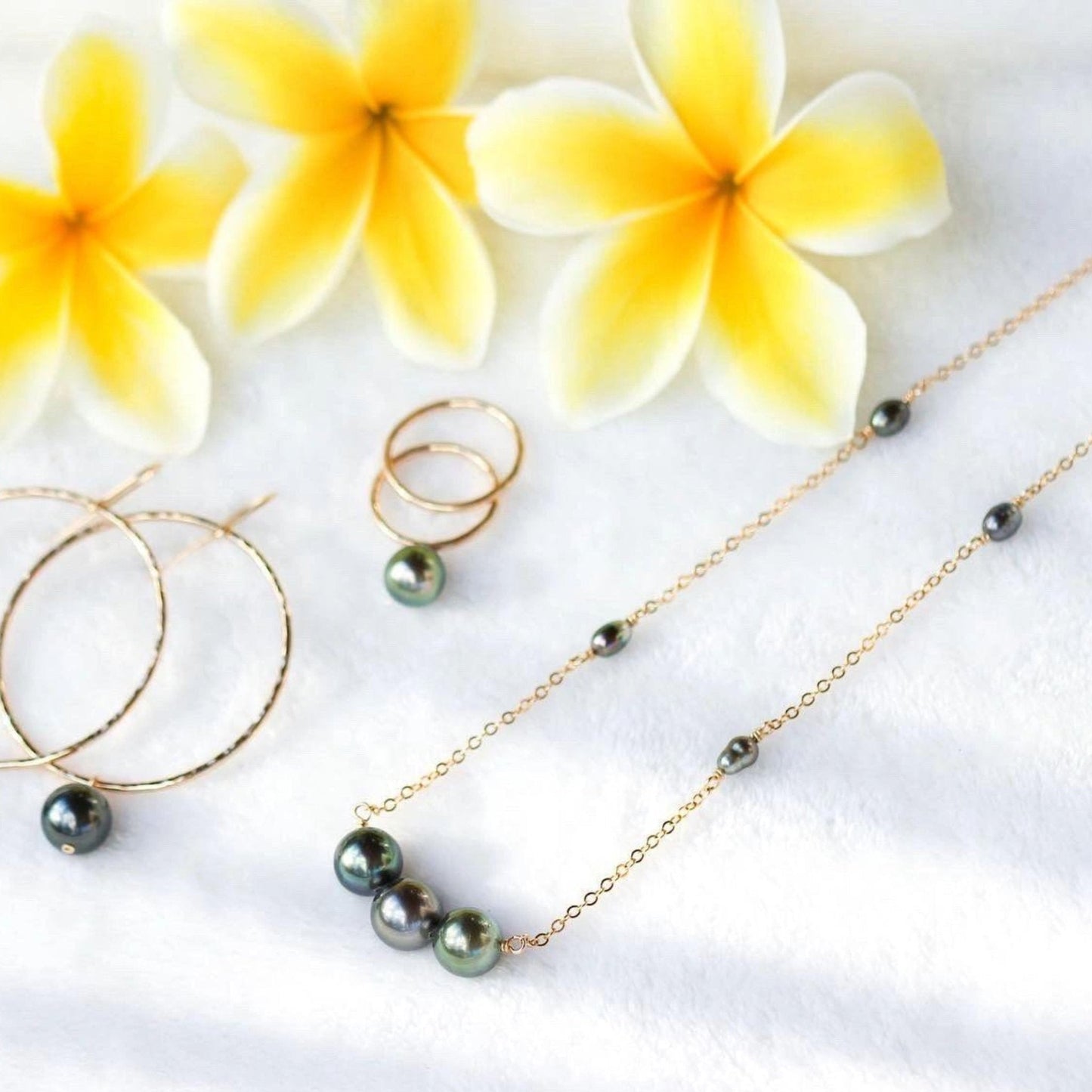 Nō Ka ’Oi Tahitian Pearl Necklace - Kahakai Collections