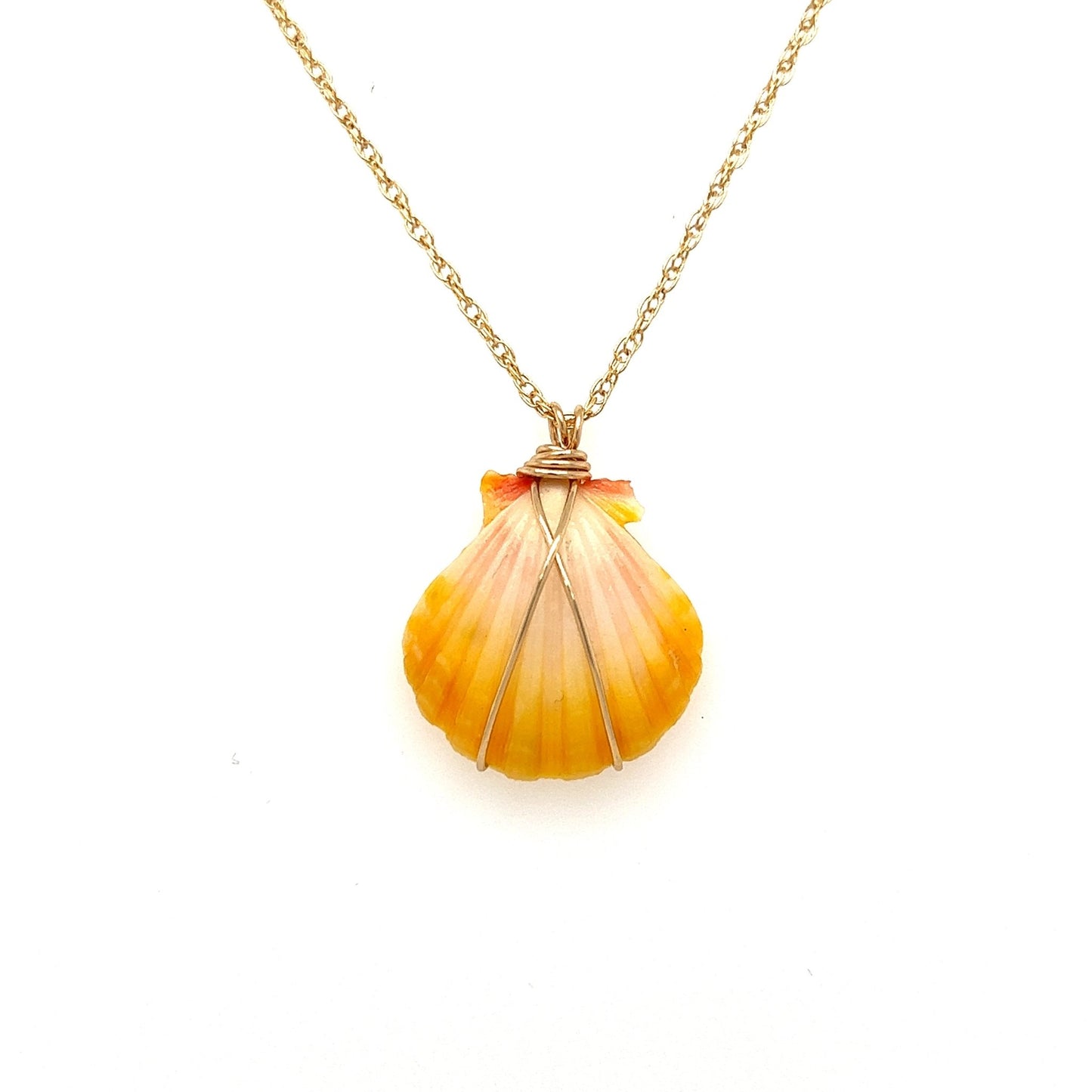 Sunrise Shell Necklace - Kahakai Collections